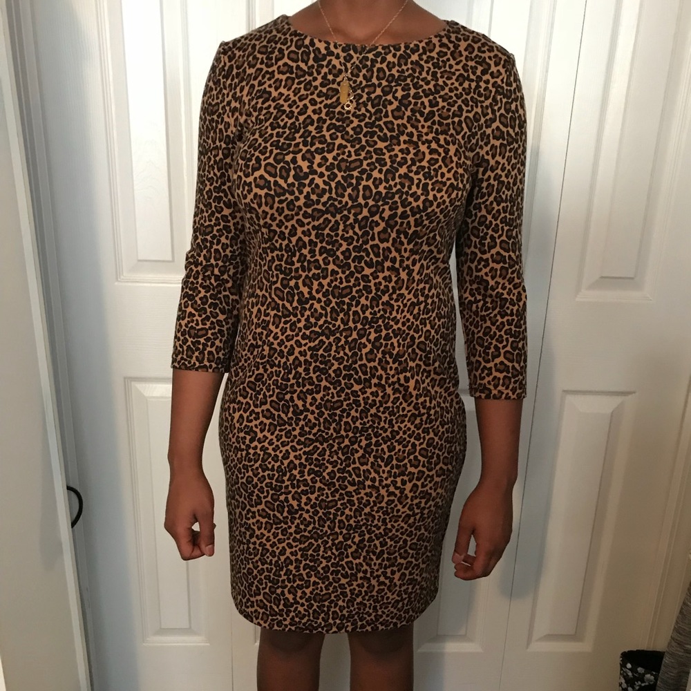 Cheetah Print Dress